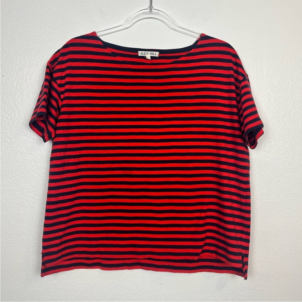 Alex Mill striped t shirt, size small
